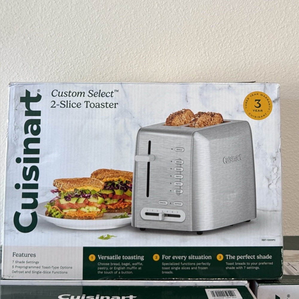 Cuisinart 2 slice toaster